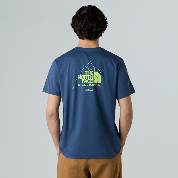 The North Face Men’s Biner Graphic 4 T-shirt Shady Blue