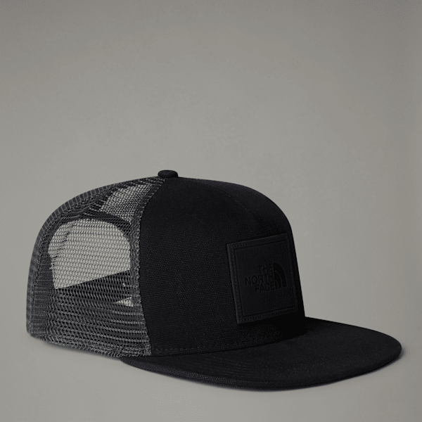 The North Face Half Dome Trucker Cap Tnf Black-leather Patch One