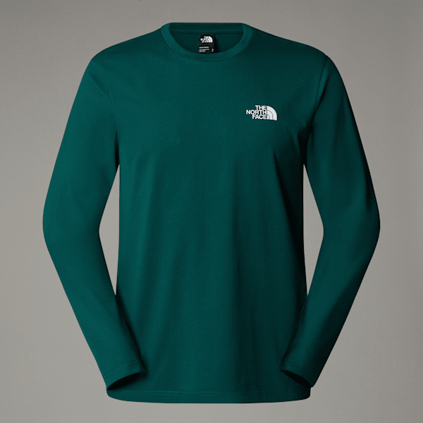 The North Face Men’s Long-sleeve Simple Dome T-shirt Deep Nori