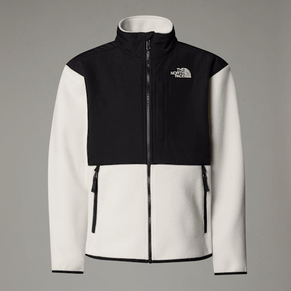 The North Face Denali Jacke Für Jugendliche White Dune 