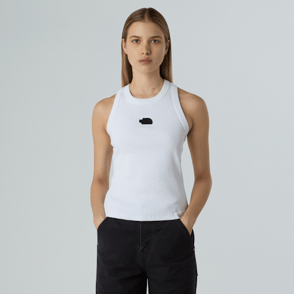 The North Face Women’s Slim Rib Tank Top Tnf White