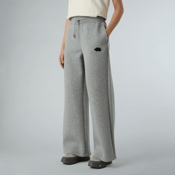 The North Face Jogginghose Mit Weiten Beinen Für Damen Metallic Silver Heather 