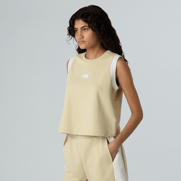 The North Face Women’s Terry Relaxed Cropped Tank Top Gravel
