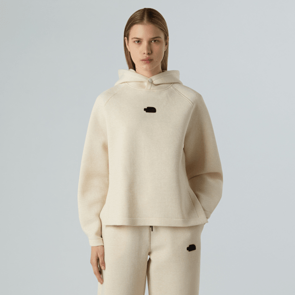 The North Face Women's Relaxed Hoodie White Dune Heather