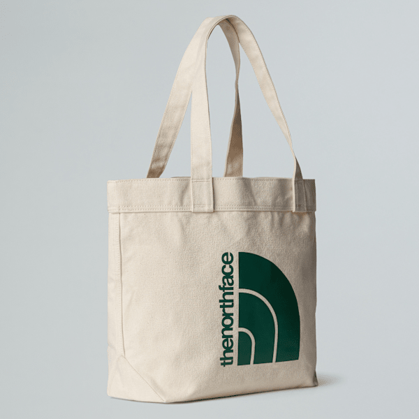 The North Face Cotton Tote Bag Tnf Green Jumbo Half Dome One