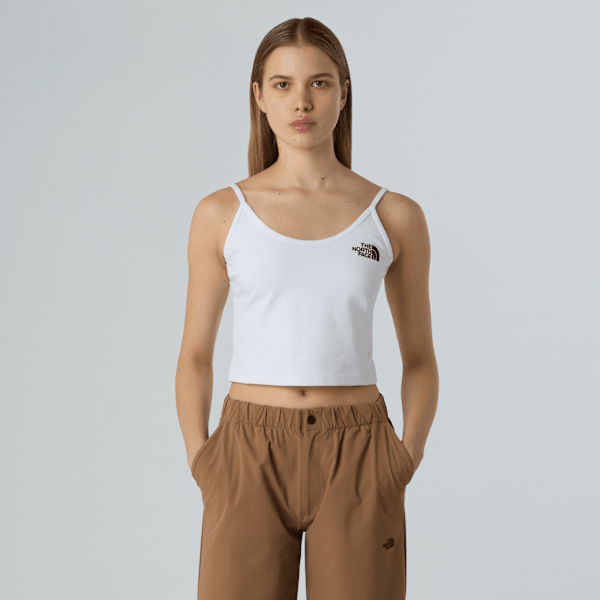 The North Face Women’s Cropped Tank Top Tnf White