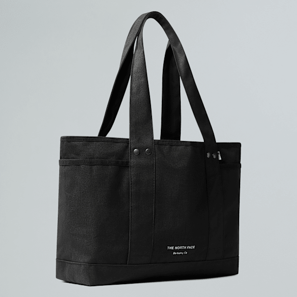 The North Face Circular Cotton Tote Bag Tnf Black One