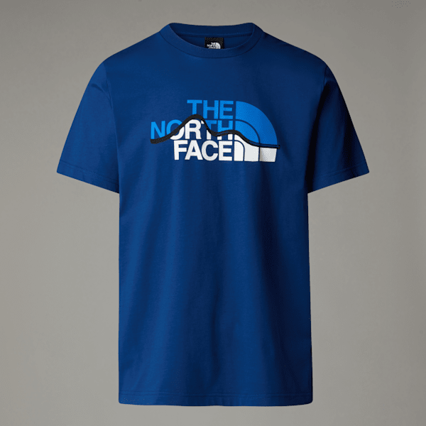 The North Face Men’s Mountain Line T-shirt Estate Blue