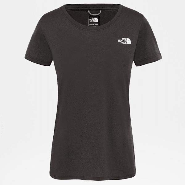 The North Face Women’s Reaxion Amp T-shirt Tnf Black Heather