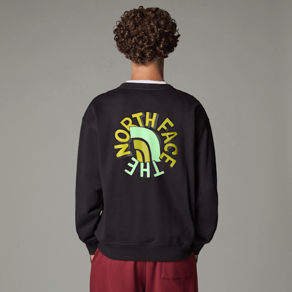 The North Face Nse Sweatshirt In Oversize Unisex Tnf Black 