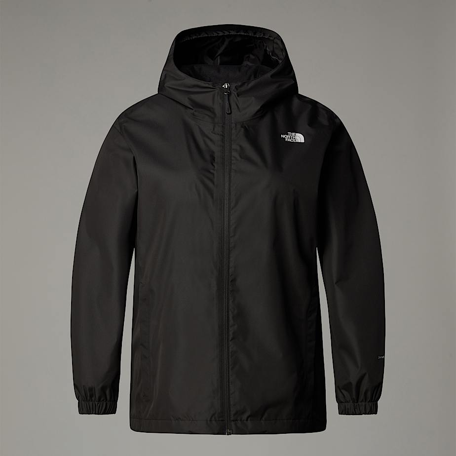 The North Face Quest Jacke, Kurzgeschnitten, In Übergröße Für Damen Tnf Black-foil Grey 