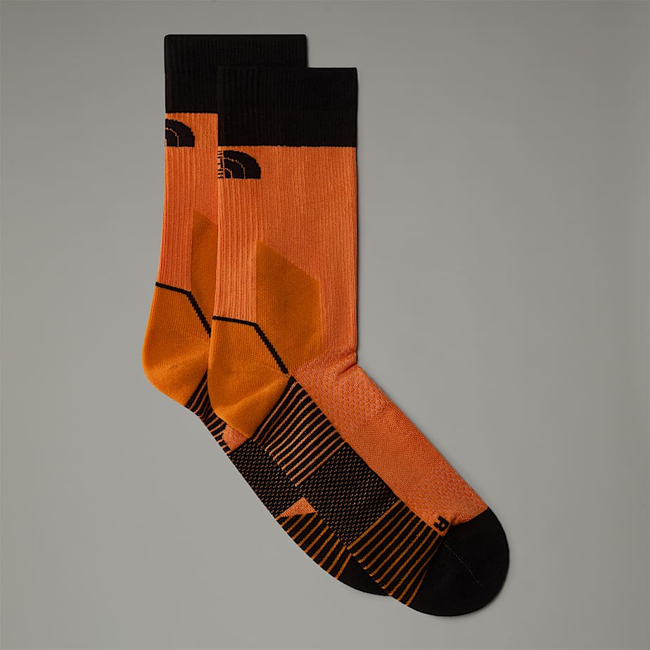 The North Face Crew Trailrunning-socken Vivid Flame-tnf Black 