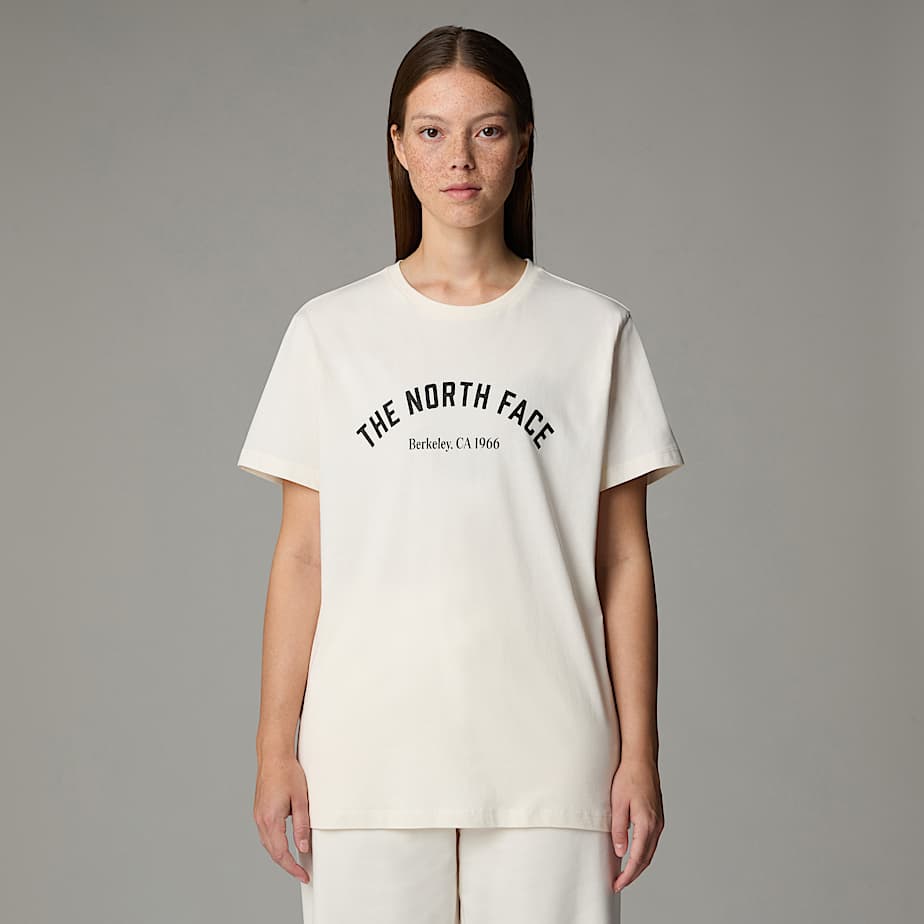 The North Face Women's Varsity Graphic T-shirt White Dune