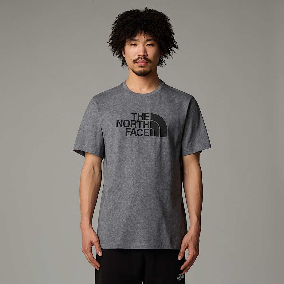 The North Face Easy T-shirt Für Herren Tnf Medium Grey Heather 
