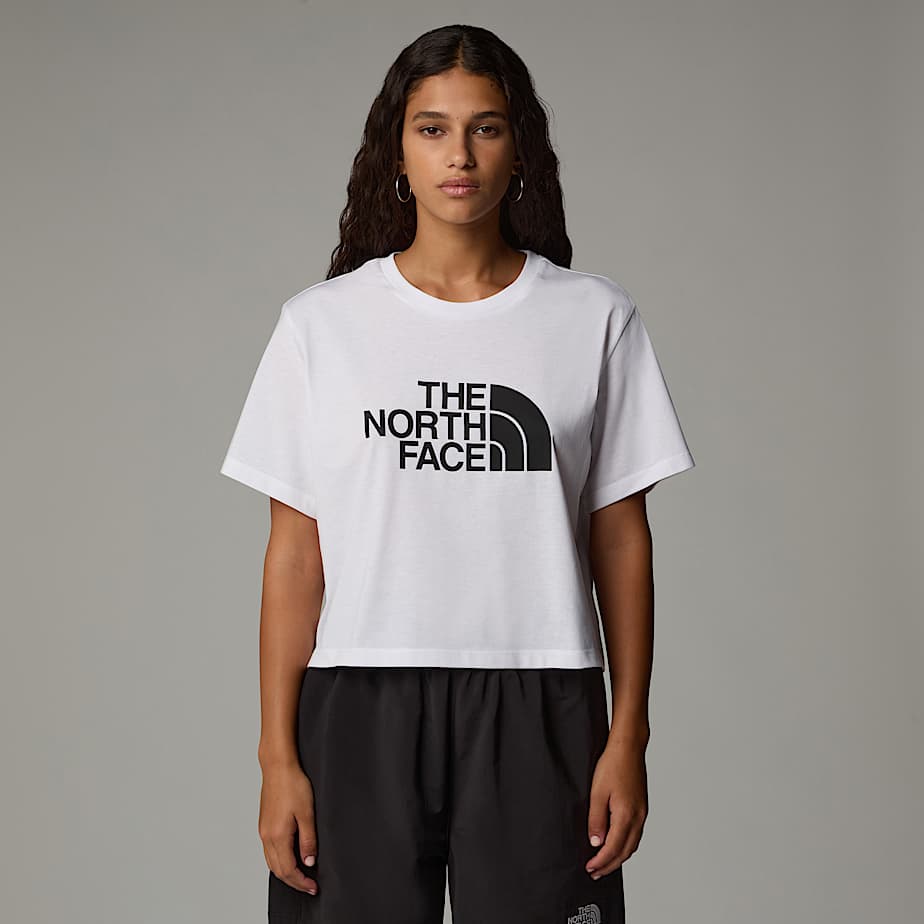 The North Face Women’s Easy Cropped T-shirt Tnf White