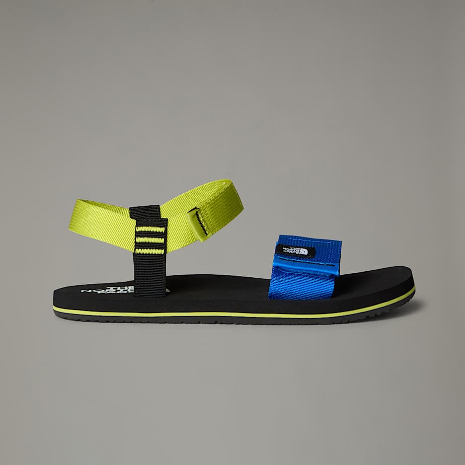 The North Face Teens' Skeena Sandals Hero Blue-sulphur Spring Green
