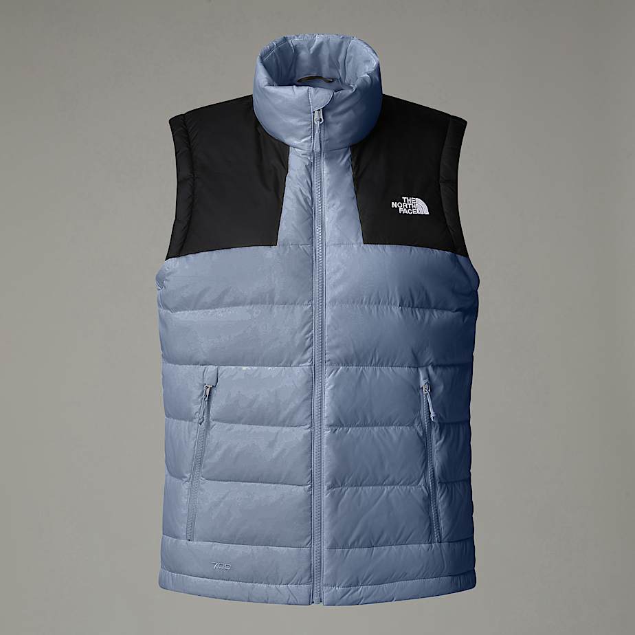 The North Face Massif Daunenweste Für Damen Indigo Stone-tnf Black 