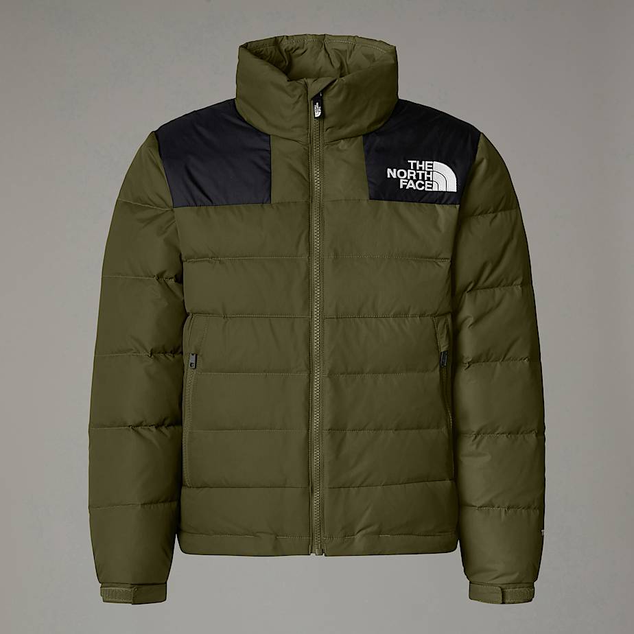 The North Face Massif Daunenjacke Für Jugendliche Forest Olive-tnf Black 