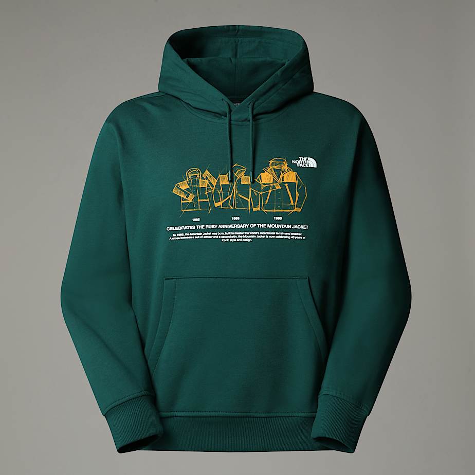 The North Face Mountain Jacket Anniversary Relaxed Hoodie Deep Nori