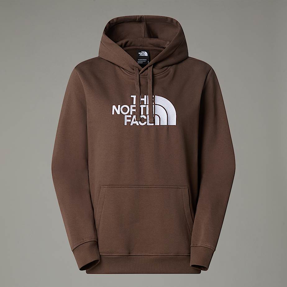 The North Face Drew Peak Kapuzenpulli Für Damen Smokey Brown 