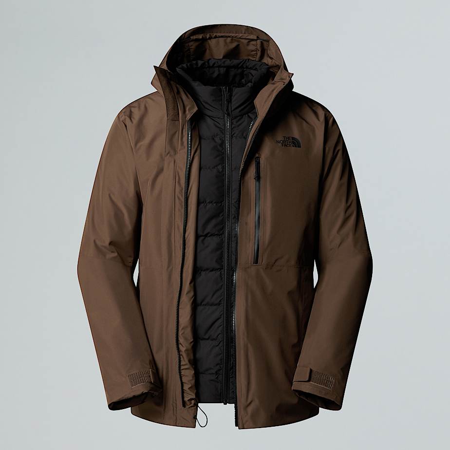 The North Face North Table Triclimate 3-in-1 Daunenjacke Für Herren Smokey Brown-tnf Black 