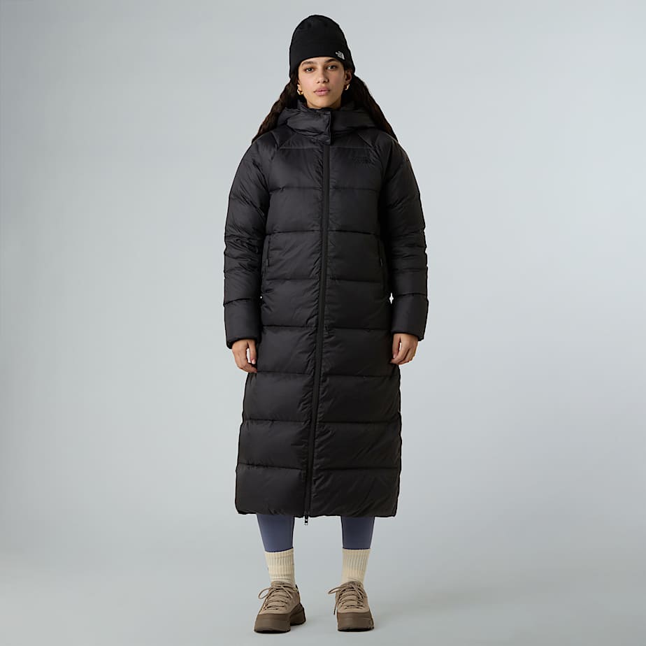 The North Face Hydrenalite City Langer Daunen-parka Mit Kapuze Für Damen Tnf Black 
