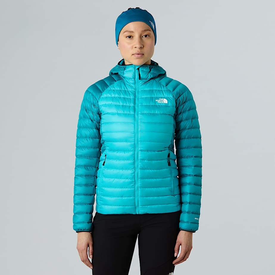 The North Face Bettaforca Daunen-jacke Mit Kapuze Für Damen Galactic Blue-deep Teal 