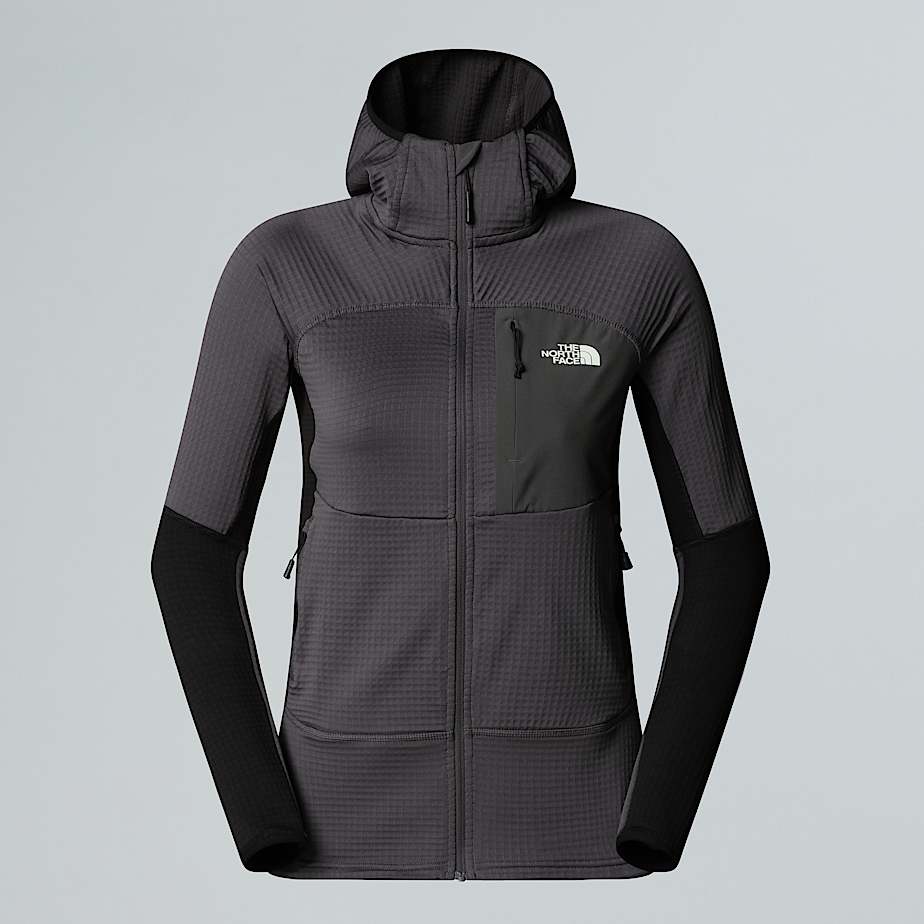 The North Face Stormgap Power Grid™ Kapuzenjacke Für Damen Anthracite Grey-tnf Black 