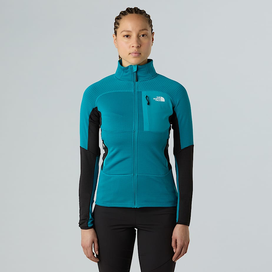 The North Face Stormgap Power Grid™ Jacke Für Damen Deep Teal-tnf Black 