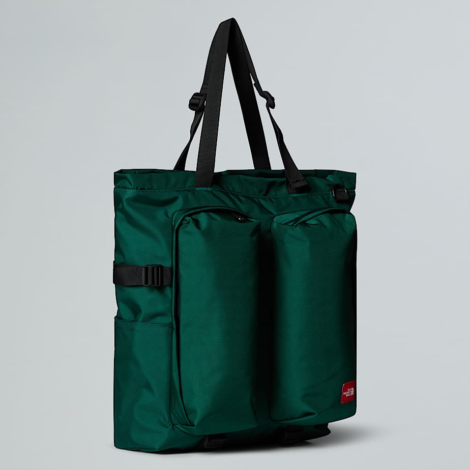 The North Face Red Box Tote Bag Hunter Green One