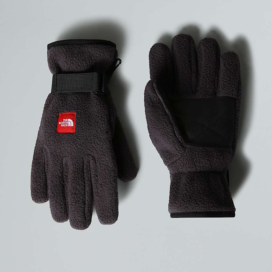 The North Face Red Box Fleece Gloves Obsidian