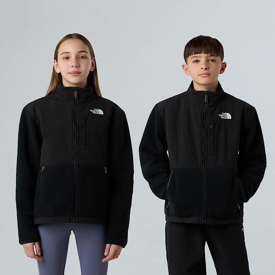 The North Face Chaqueta Denali Para Jóvenes Tnf Black 