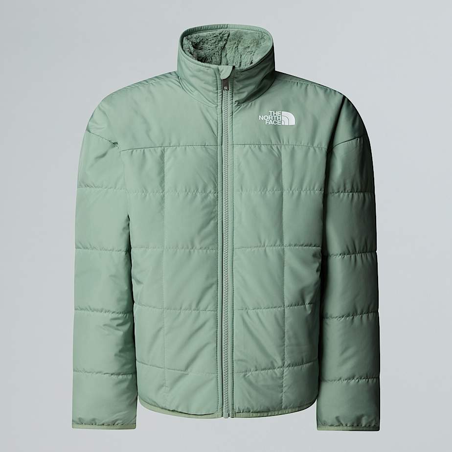 The North Face Shasta Wendejacke Mit Durchgehendem Rv Für Mädchen Slate Moss 