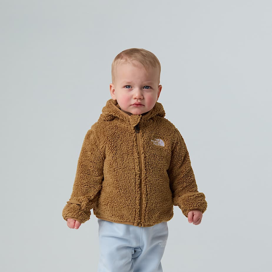 The North Face Chaqueta Con Capucha Y Cremallera Integral Campshire Para Bebé Teddy Brown - 0