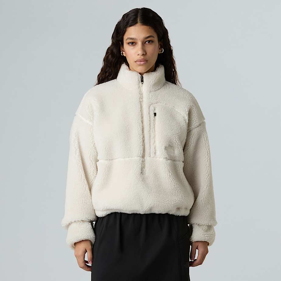 The North Face Forro Polar Extreme Pile Para Mujer White Dune 