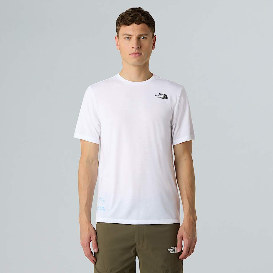 The North Face Multiple Placement T-Shirt Mit Grafik FüR Herren Tnf White GrößE Xxl Male-image