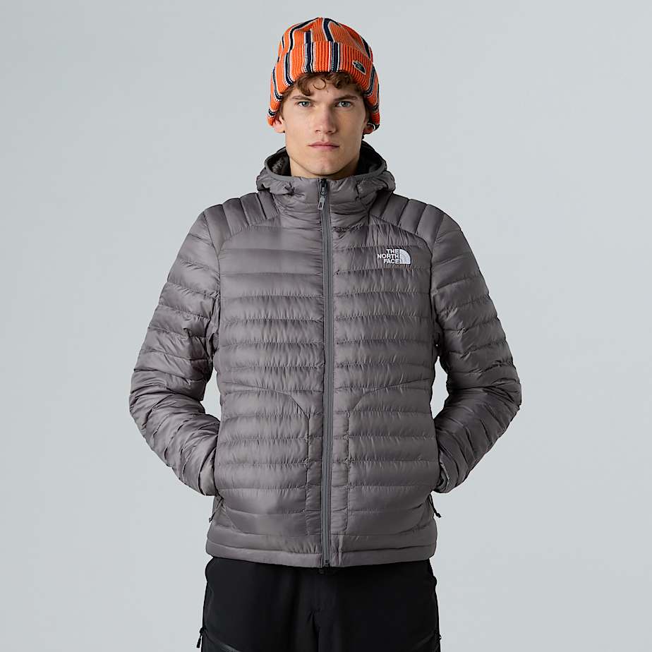 The North Face Men's Huila Synthetic Insulation Hooded Jacket Smoked Pearl