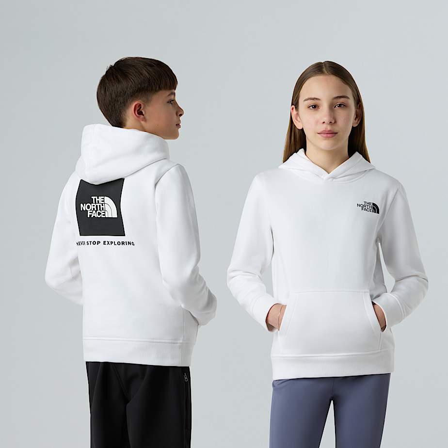 The North Face Sudadera Con Capucha Nse Box Para Jóvenes Tnf White-tnf Black 