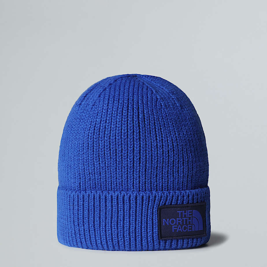 The North Face Tnf Logo Box Beanie Mit Umschlag Tnf Blue-tnf Blue 