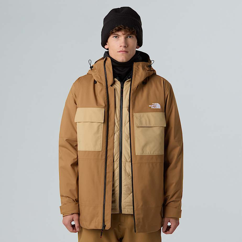 The North Face Fourbarrel Triclimate 3-in-1 Jacke Für Herren Utility Brown-khaki Stone 