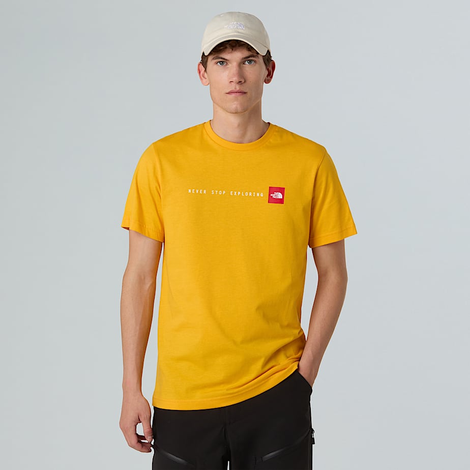 The North Face Never Stop Exploring T-shirt Für Herren Summit Gold 