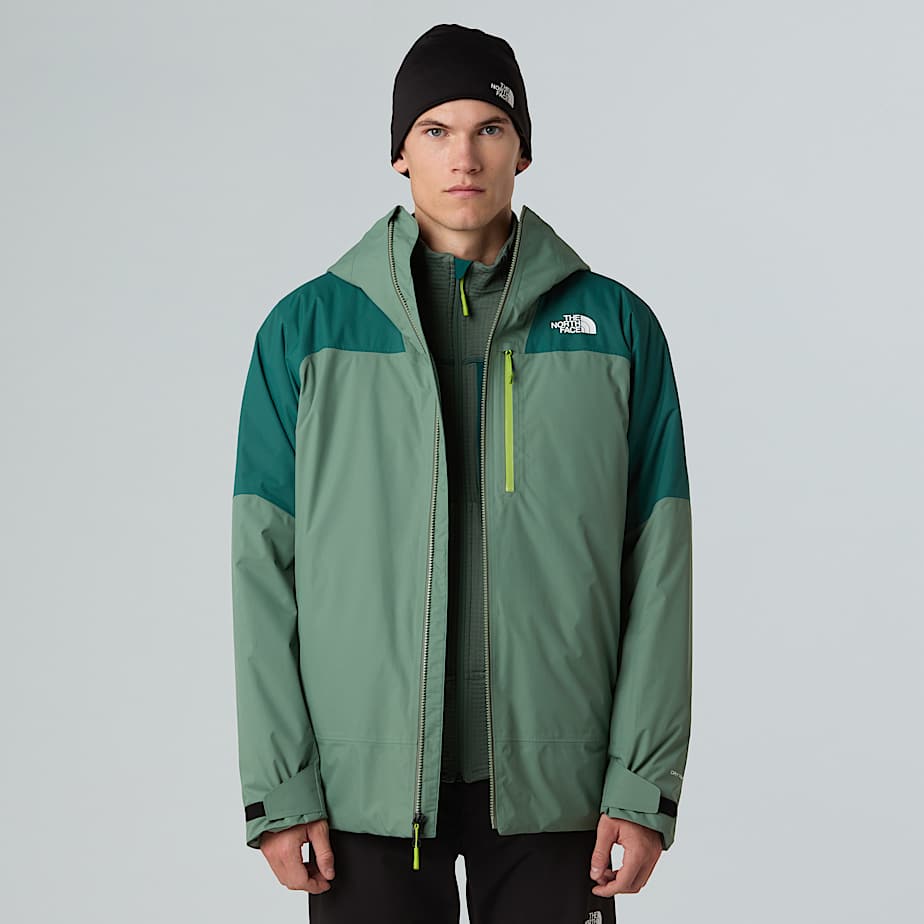 The North Face Sarsen Isolierjacke Für Herren Duck Green-deep Nori 
