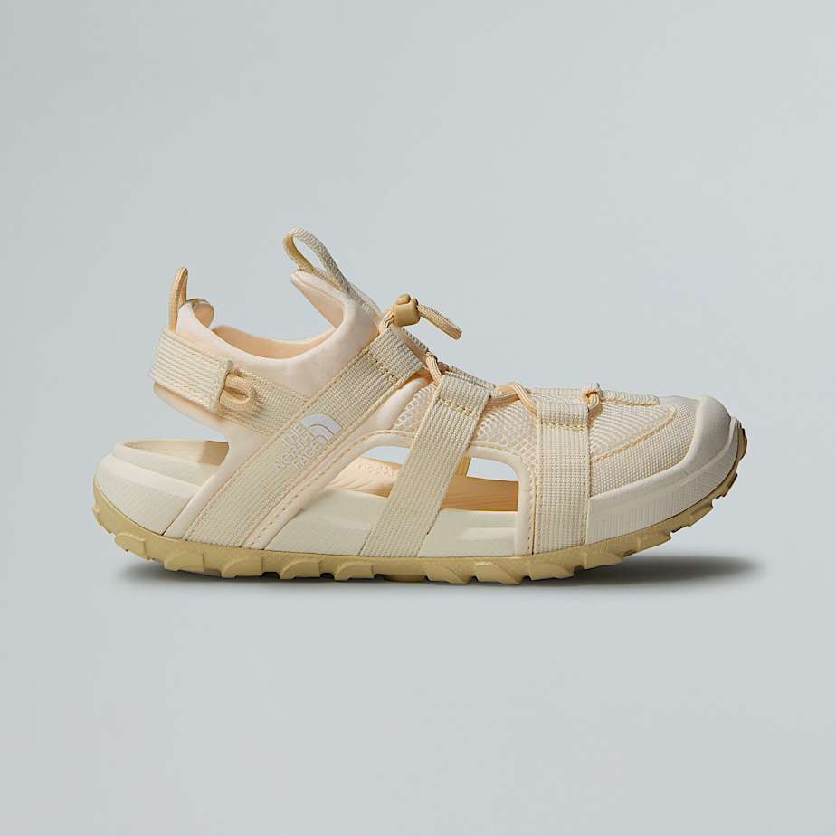 The North Face Womenâ€™s Explore Camp Shandals White Dune-gravel