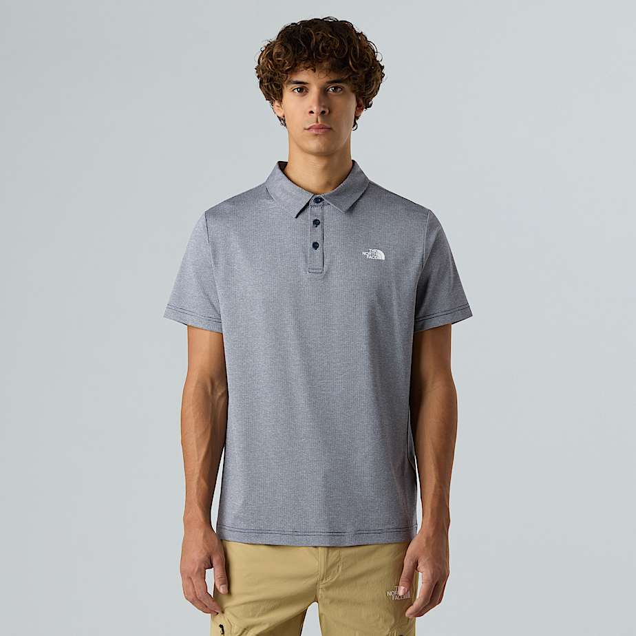 The North Face Polo Cimbia Para Hombre Summit Navy 