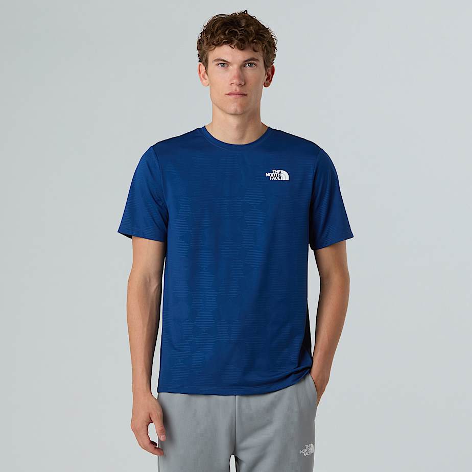 The North Face 24/7 T-shirt Mit Prägung Für Herren Estate Blue Tent Model Print 
