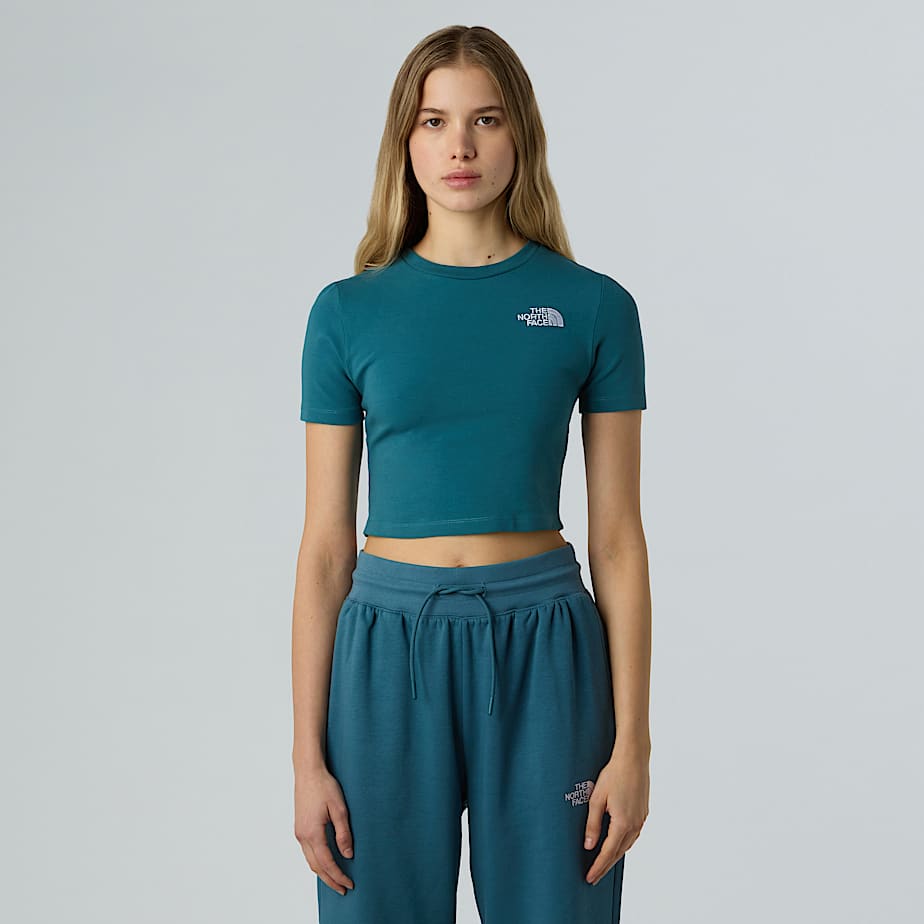 The North Face Kurzgeschnittenes T-shirt Für Damen Space 