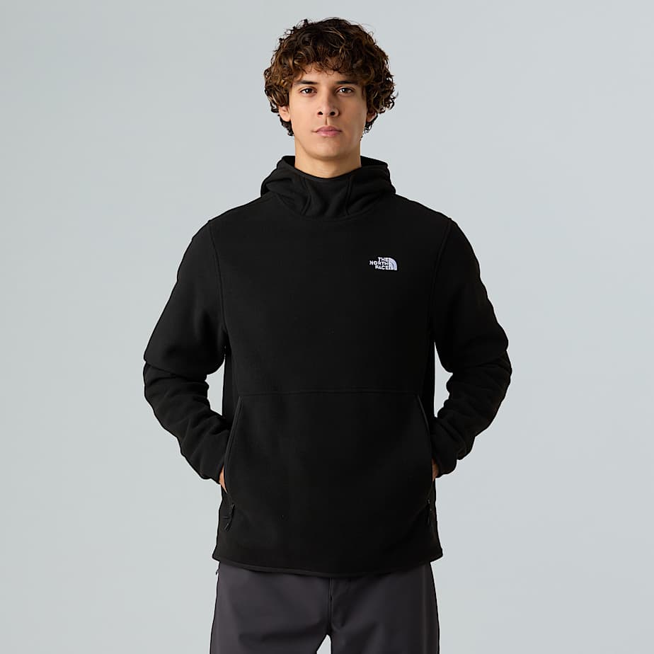 The North Face Glacier Kapuzenpullover Fleece Für Herren Tnf Black 
