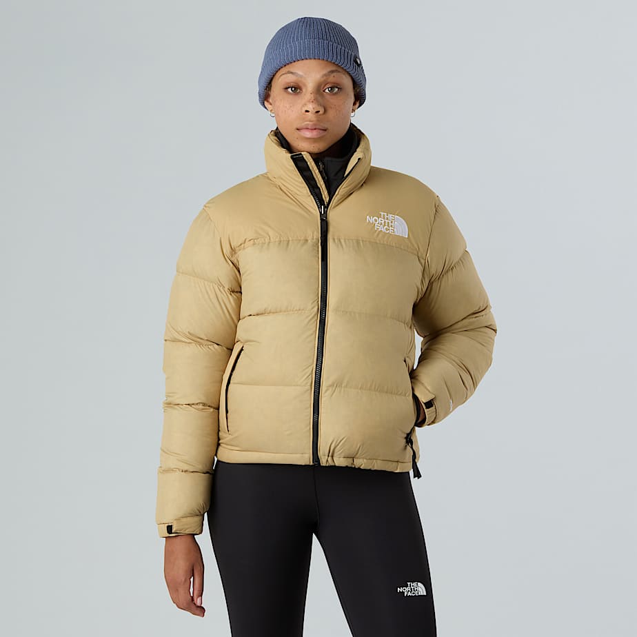 The North Face 1996 Retro Nuptse Jacke FüR Damen Khaki Stone-Recycled Down GrößE Xs Female-image