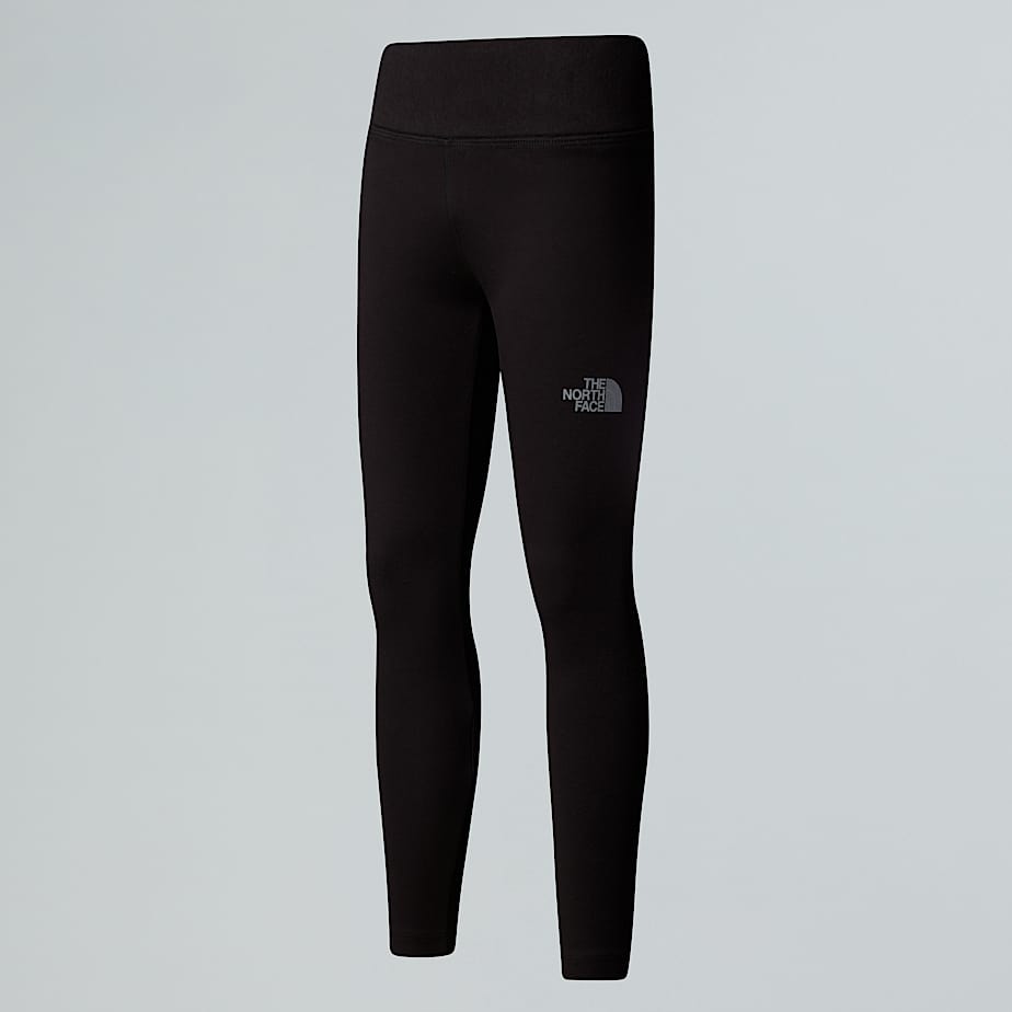 The North Face Reflektierende Logo Leggings Für Mädchen Tnf Black 
