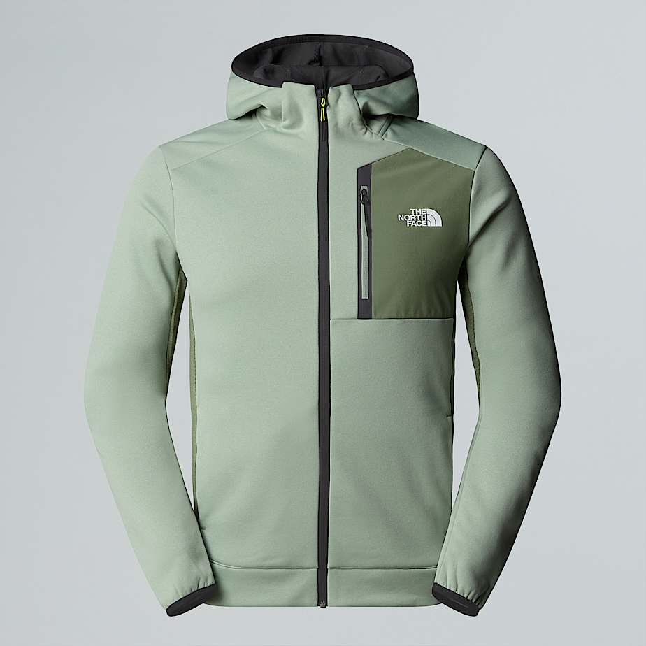 The North Face Mountain Athletics Kapuzenfleece Für Herren Slate Moss-bark Mist 